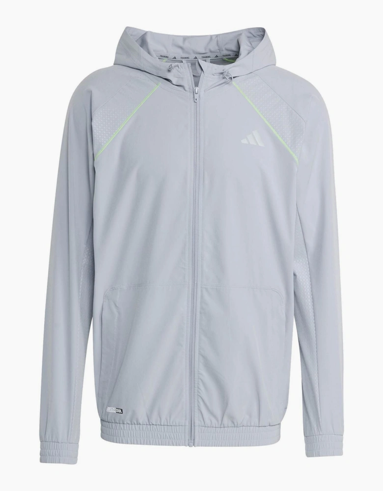 Tech Hooded Neck Raglan Sleeve Athletic Top