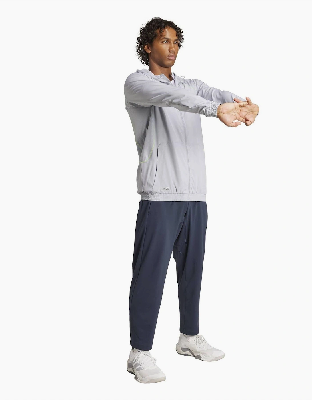 Tech Hooded Neck Raglan Sleeve Athletic Top