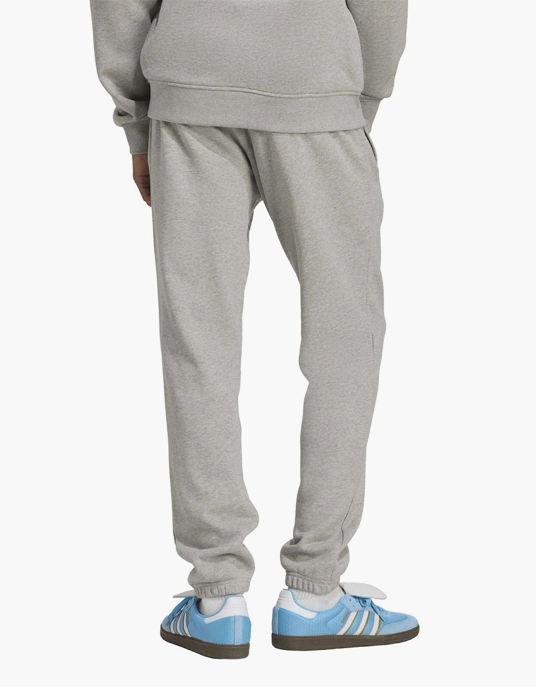 Trefoil Solid Patterned Slim Joggers