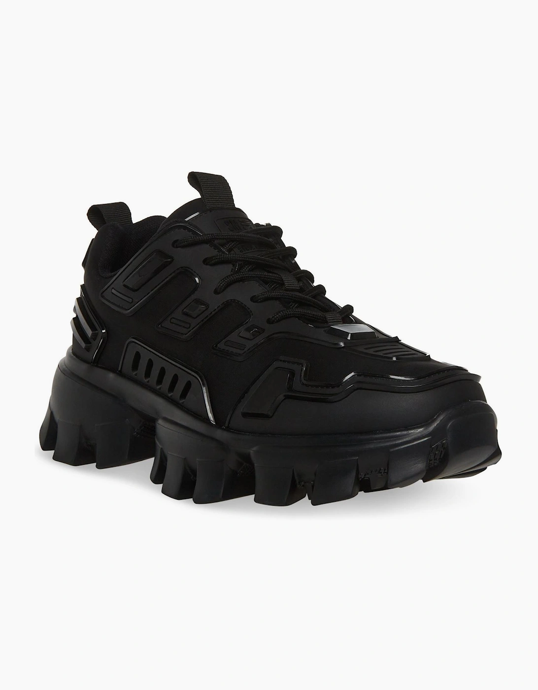 Prize Lace-Up Lug Sole Trainers