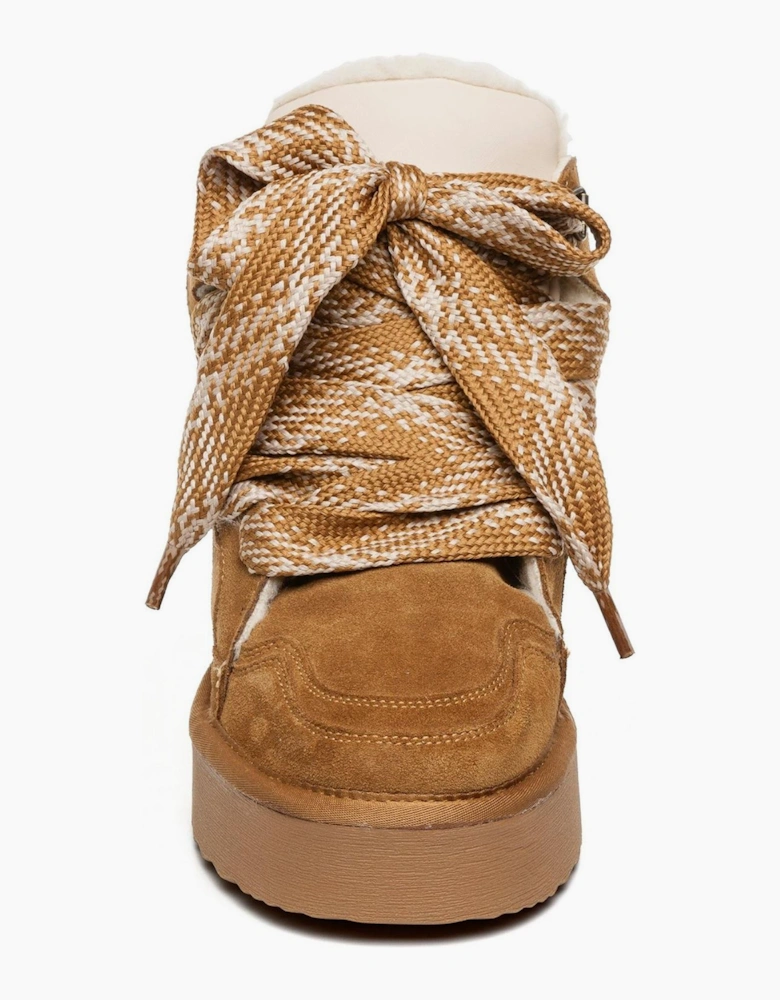 Paci Lace Up Checkerboard Sneakers