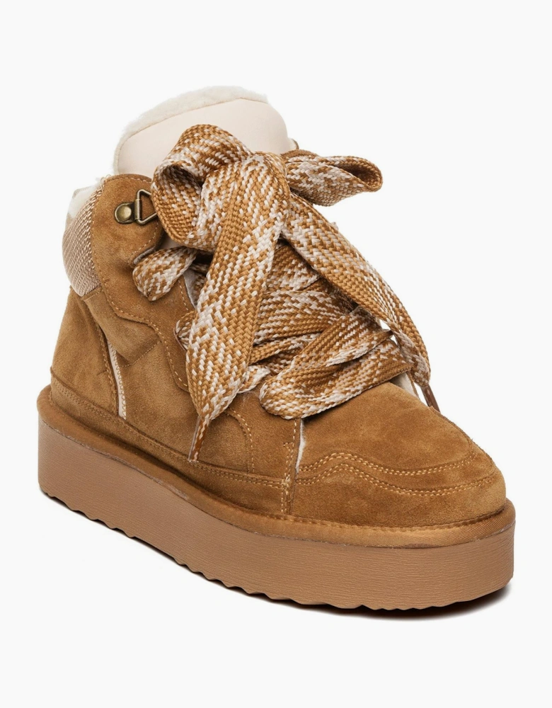 Paci Lace Up Checkerboard Sneakers