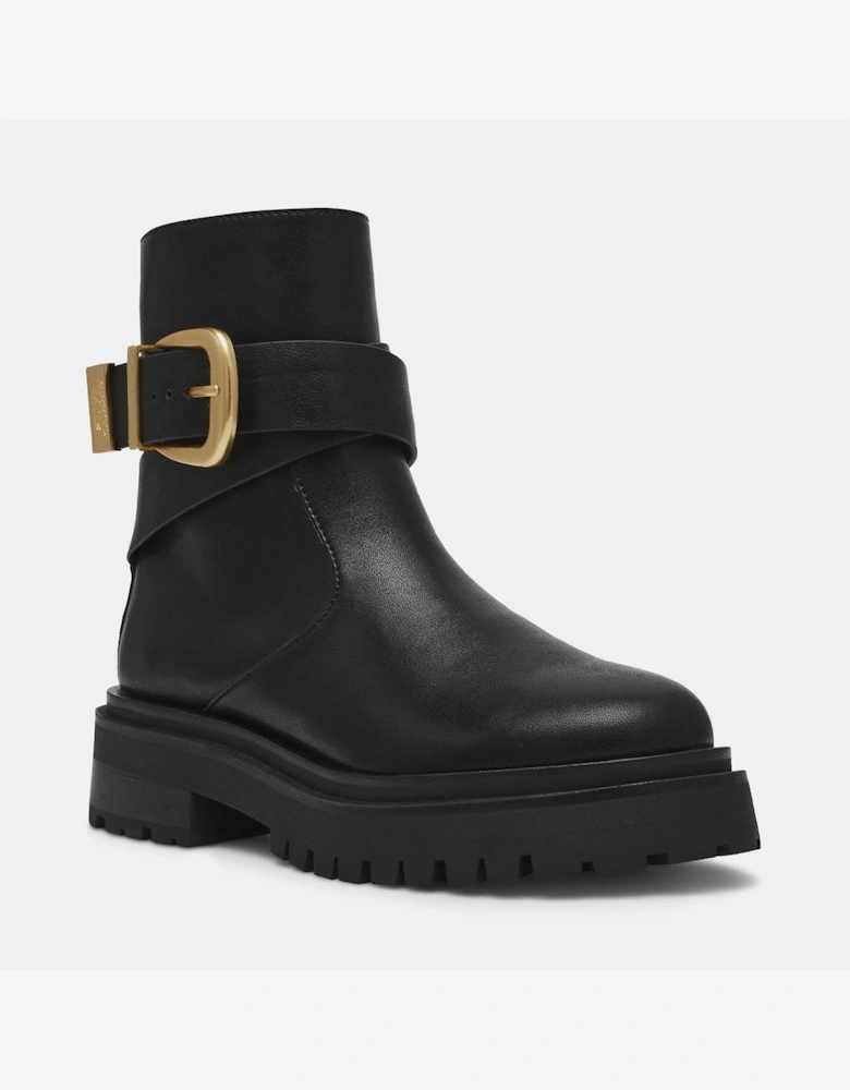 Lexs Ankle Boots Low Heel Lug Sole