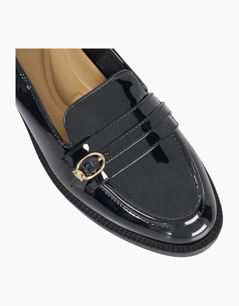 Lo Globing Smart Loafers with Block Heel