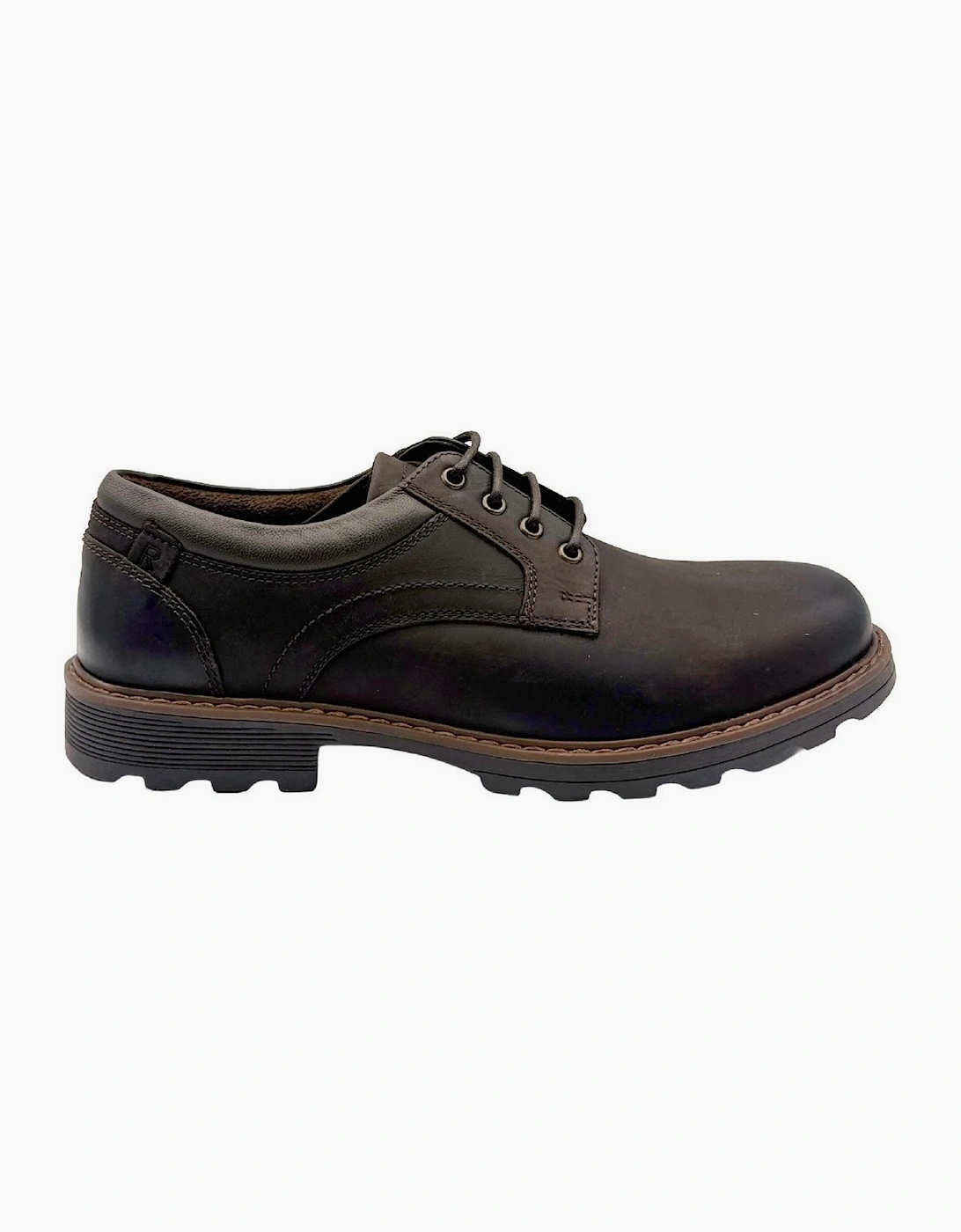 Rockport Rockport Men's Marshall Plain Toe Derby Shoes - Brown