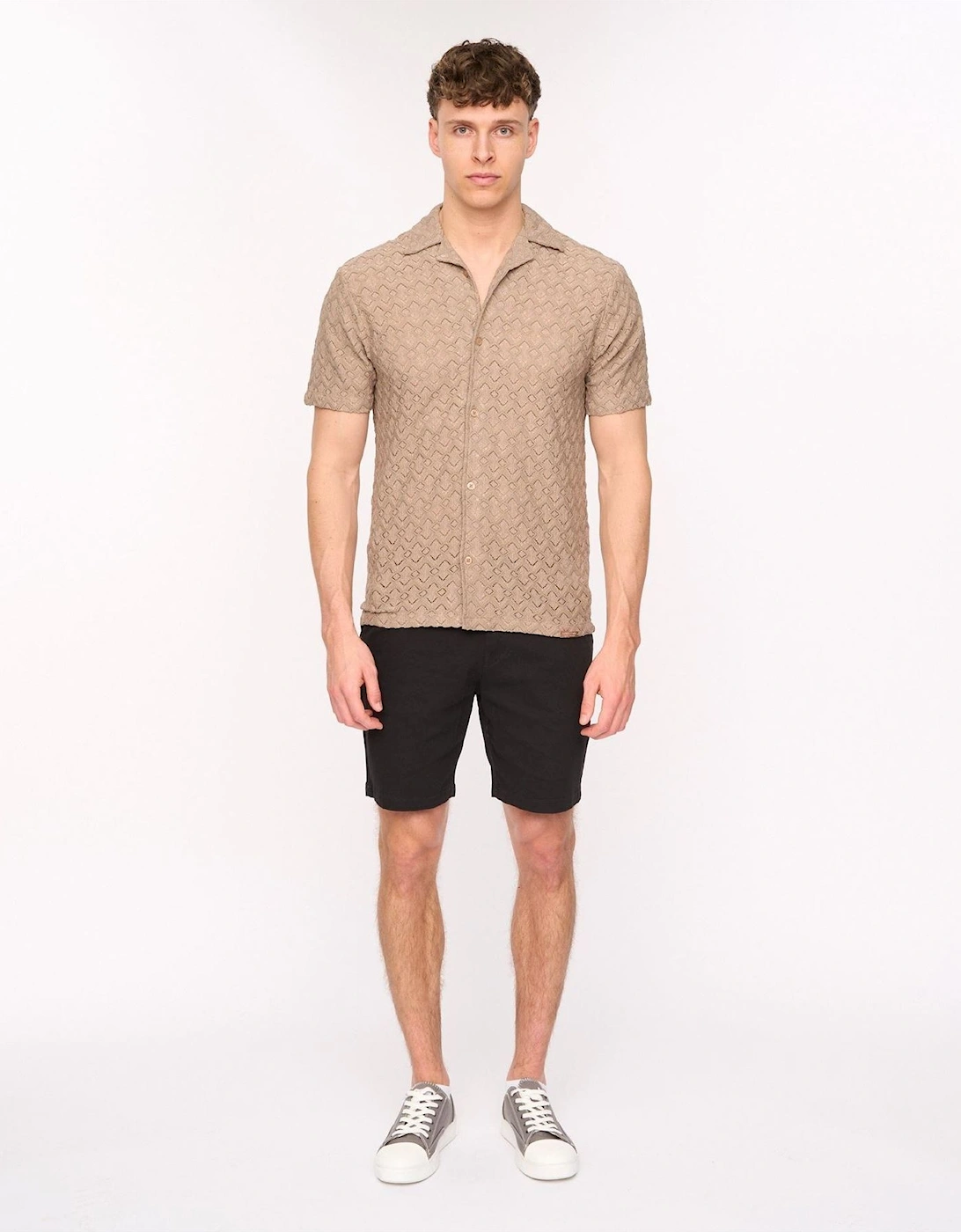 Duck & Cover Duck & Cover Men's Everett Chino Shorts - Black