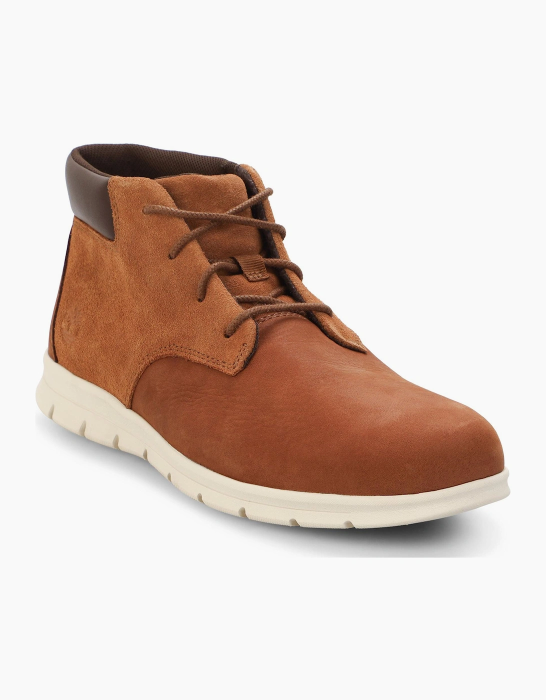 Graydon Leather Chukka Boots with Lace-Up Closure