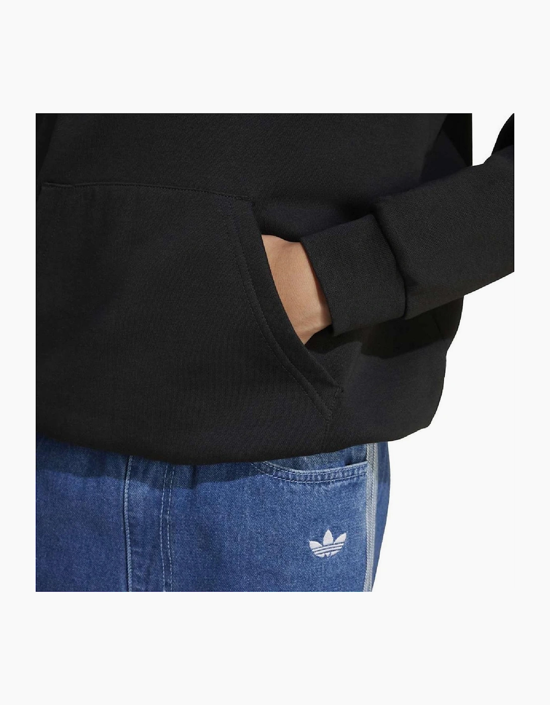 Junior Hooded Neck Long Sleeve Relaxed Fit Sweatshirt