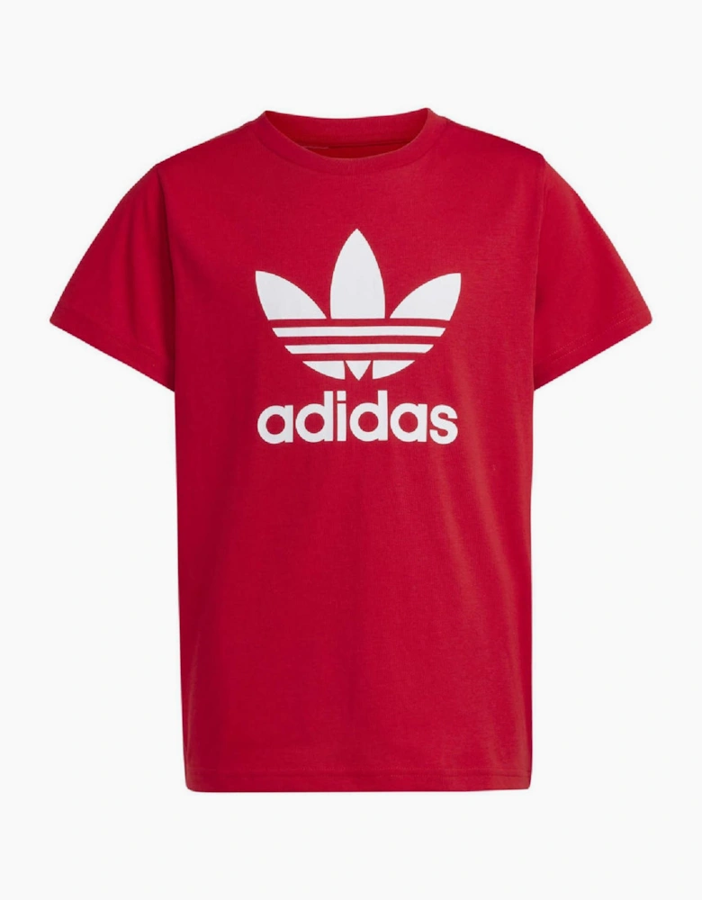 Junior Wordmark Crew Neck Short Sleeve T-Shirt