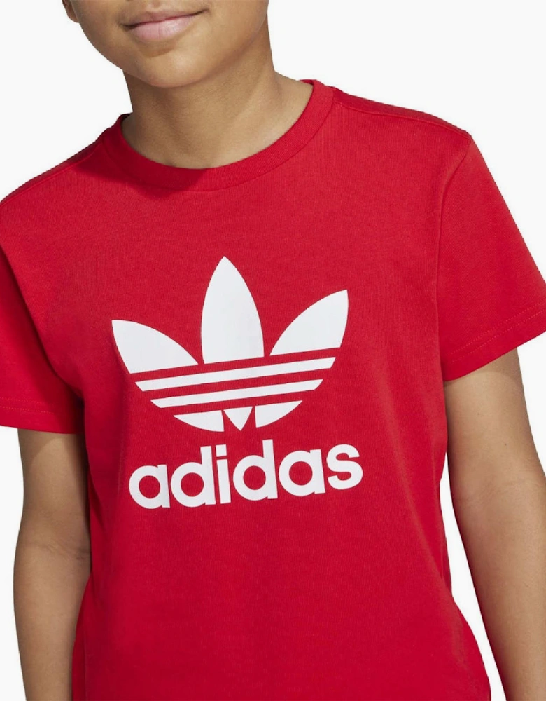 Junior Wordmark Crew Neck Short Sleeve T-Shirt