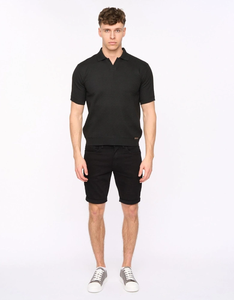 Morwin Collared Neck Short Sleeve Regular Fit Shirt