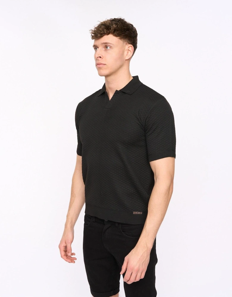 Morwin Collared Neck Short Sleeve Regular Fit Shirt