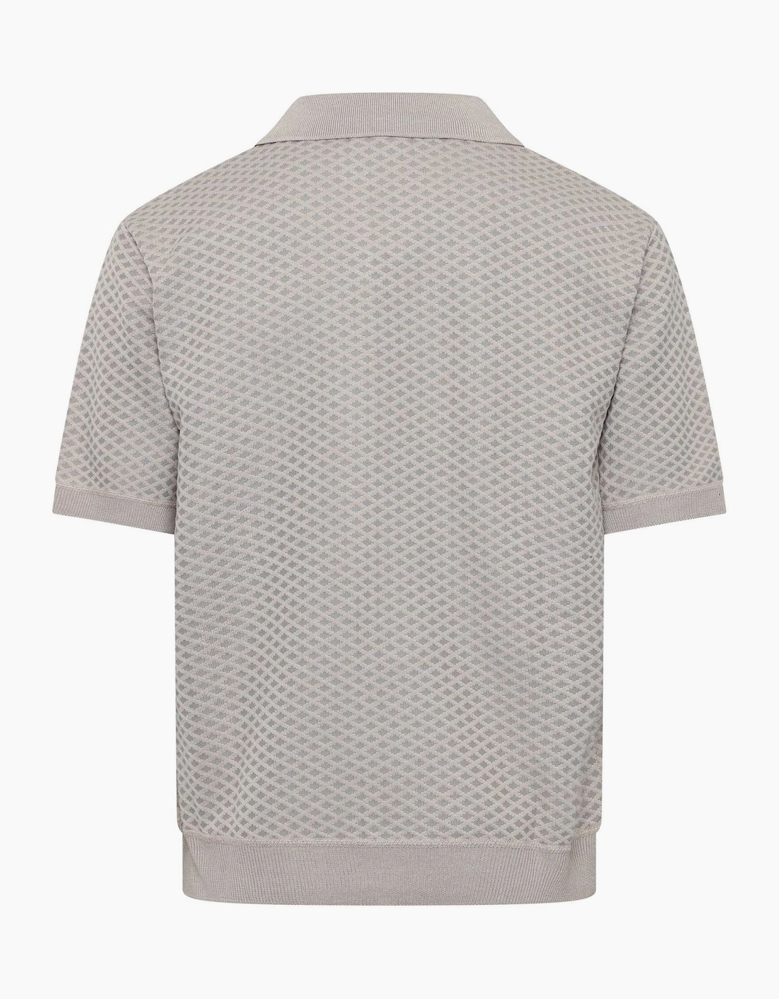 Morwin Collared Neck Short Sleeve Regular Fit Shirt