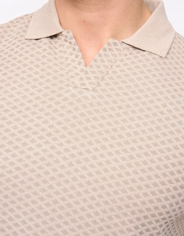 Morwin Collared Neck Short Sleeve Regular Fit Shirt