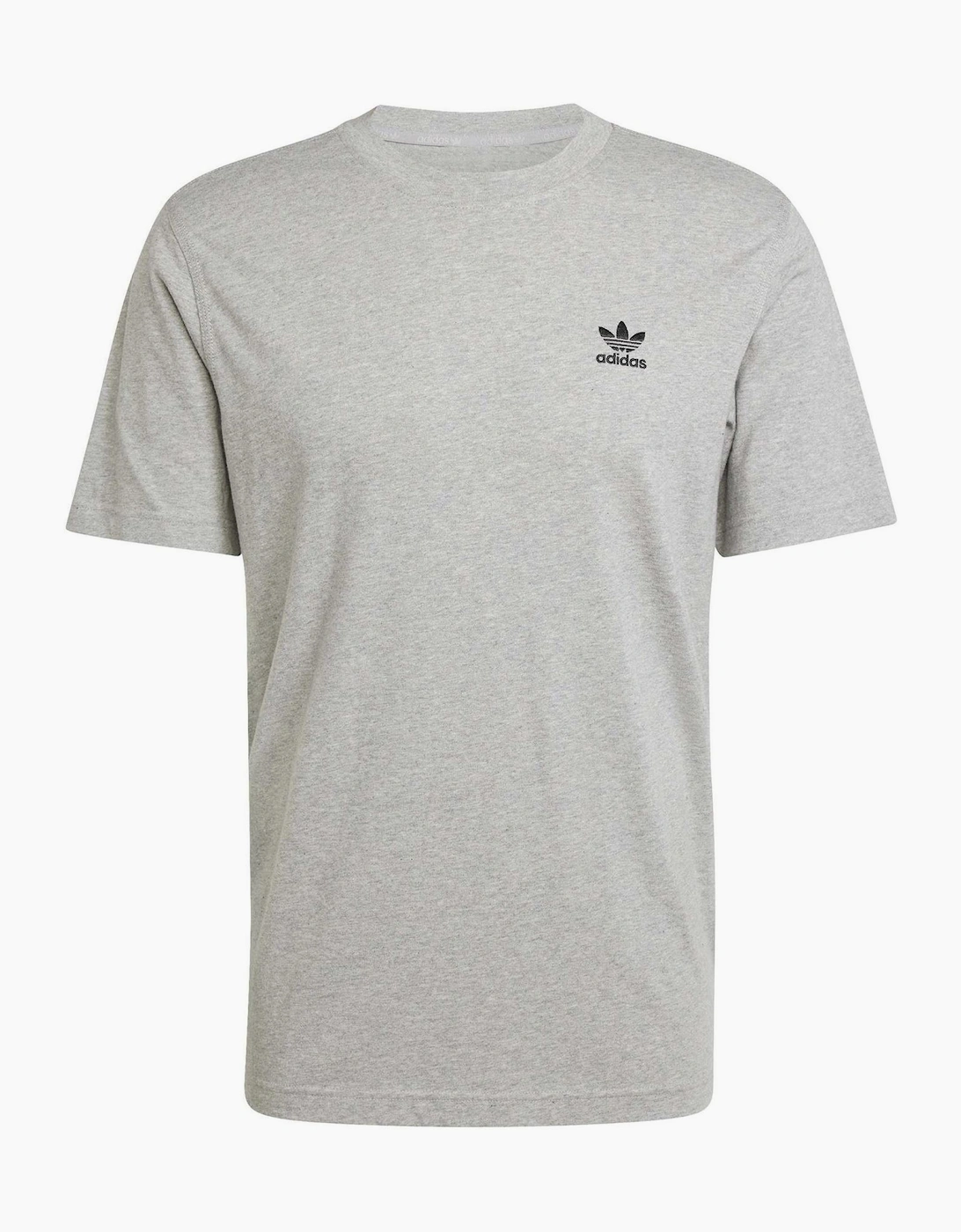 Trefoil Essential Logo Print Crew Neck T-Shirt