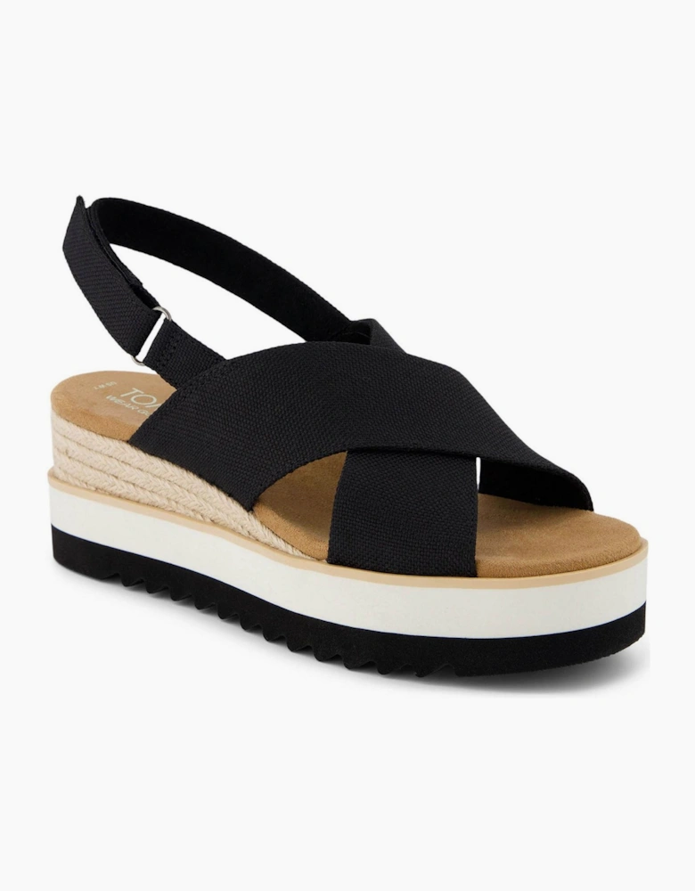 Diana Crossover Low Heel Open Toe Sandals