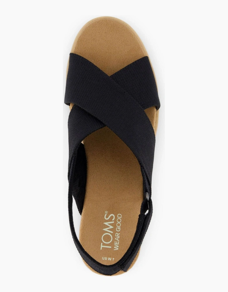 Diana Crossover Low Heel Open Toe Sandals