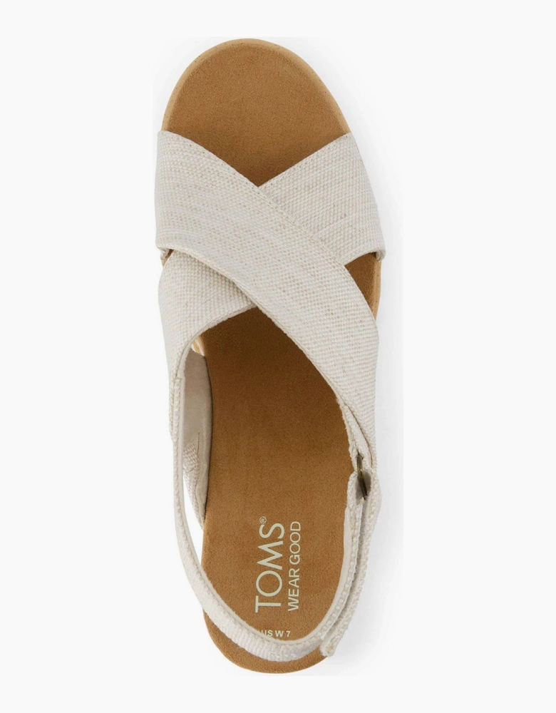 Diana Crossover Low Heel Open Toe Sandals