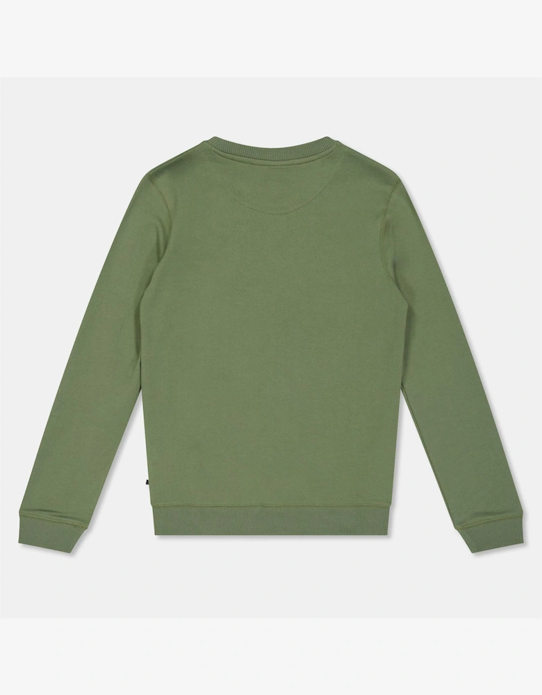 Kids F T Logo Crew Neck Long Sleeve T Shirt