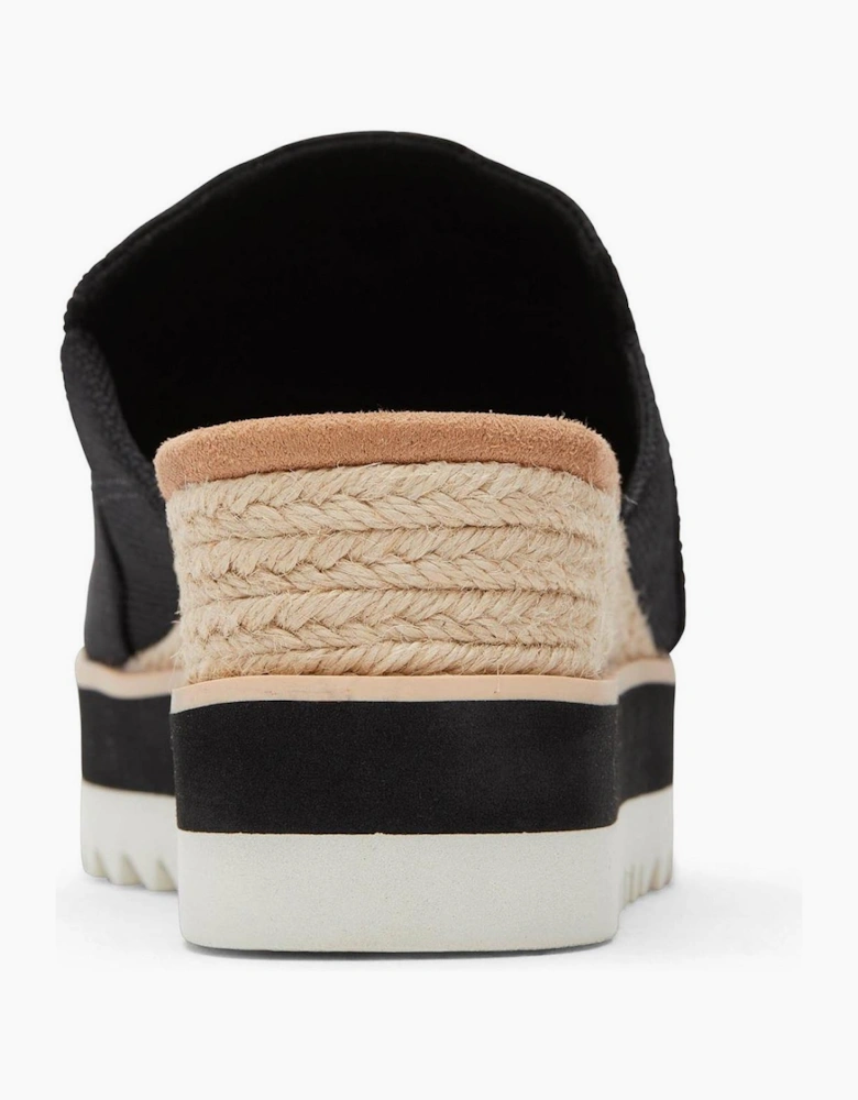 Diana Wedge Heel Open Toe Mules