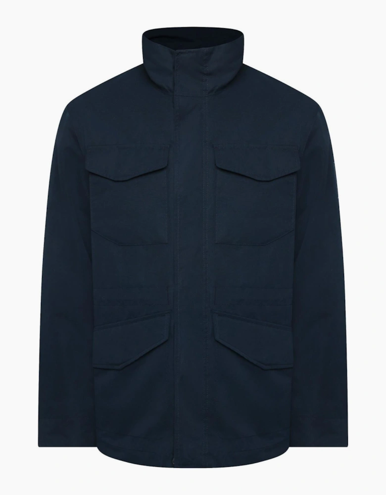 Weston Solid Patterned Four Pocket Field Jacket