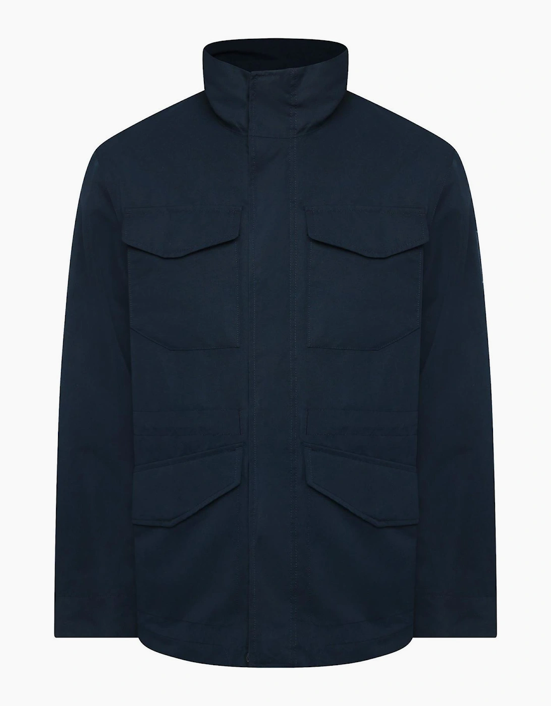 Weston Solid Patterned Four Pocket Field Jacket
