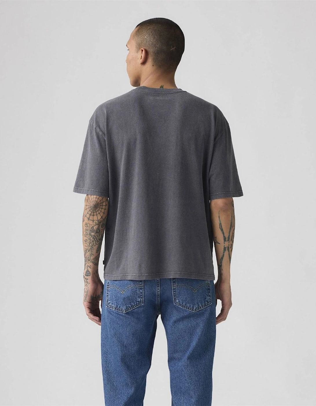Lockwood Text Graphic Crew Neck Short Sleeve T-Shirt