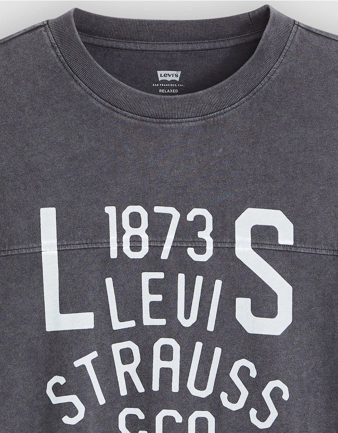 Lockwood Text Graphic Crew Neck Short Sleeve T-Shirt