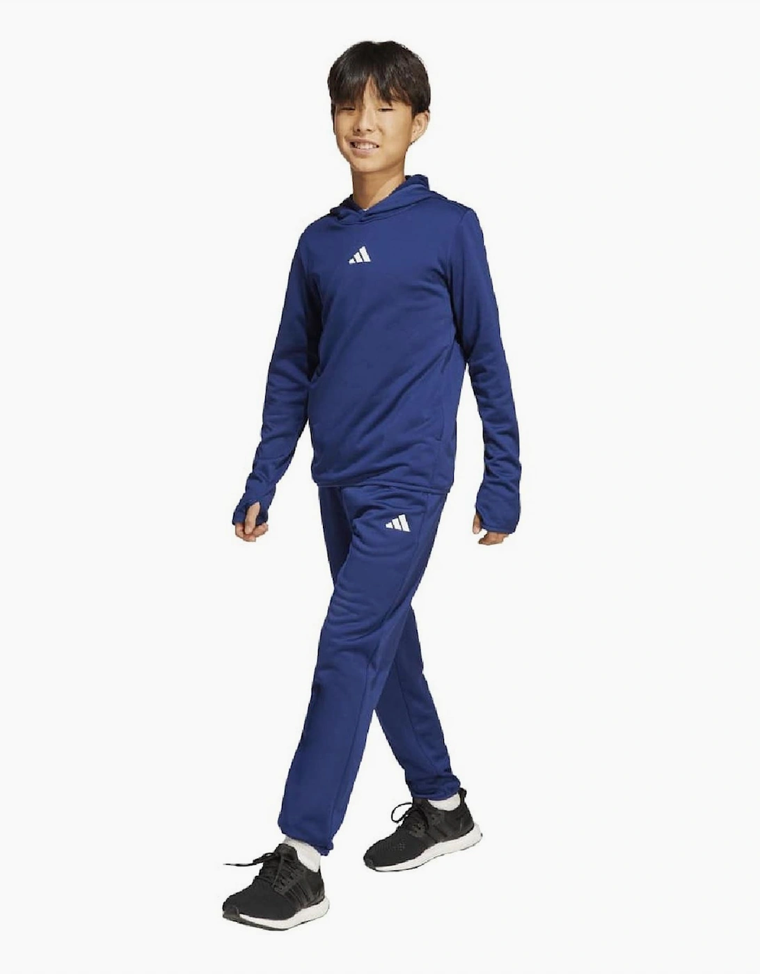 Junior Hooded Neck Long Sleeve Athletic Top