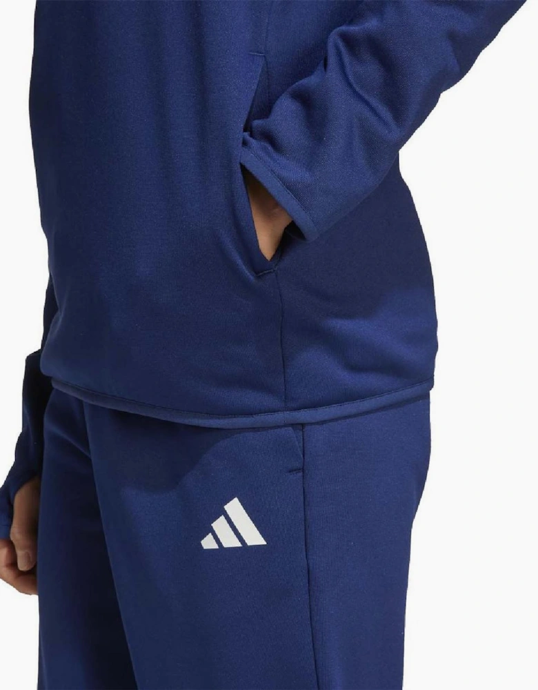 Junior Hooded Neck Long Sleeve Athletic Top