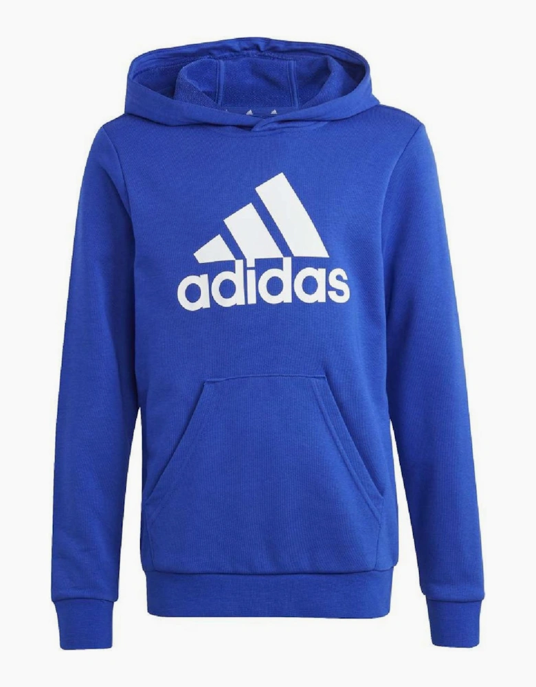 Bold Logo Hooded Neck Long Sleeve Sweatshirt