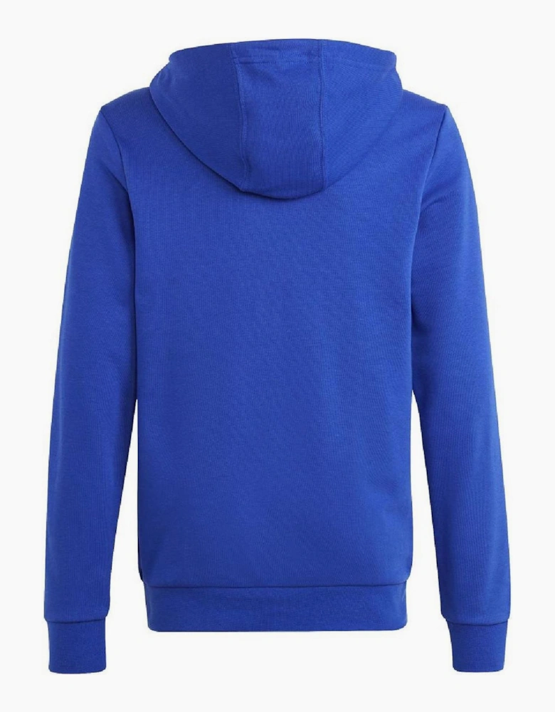 Bold Logo Hooded Neck Long Sleeve Sweatshirt