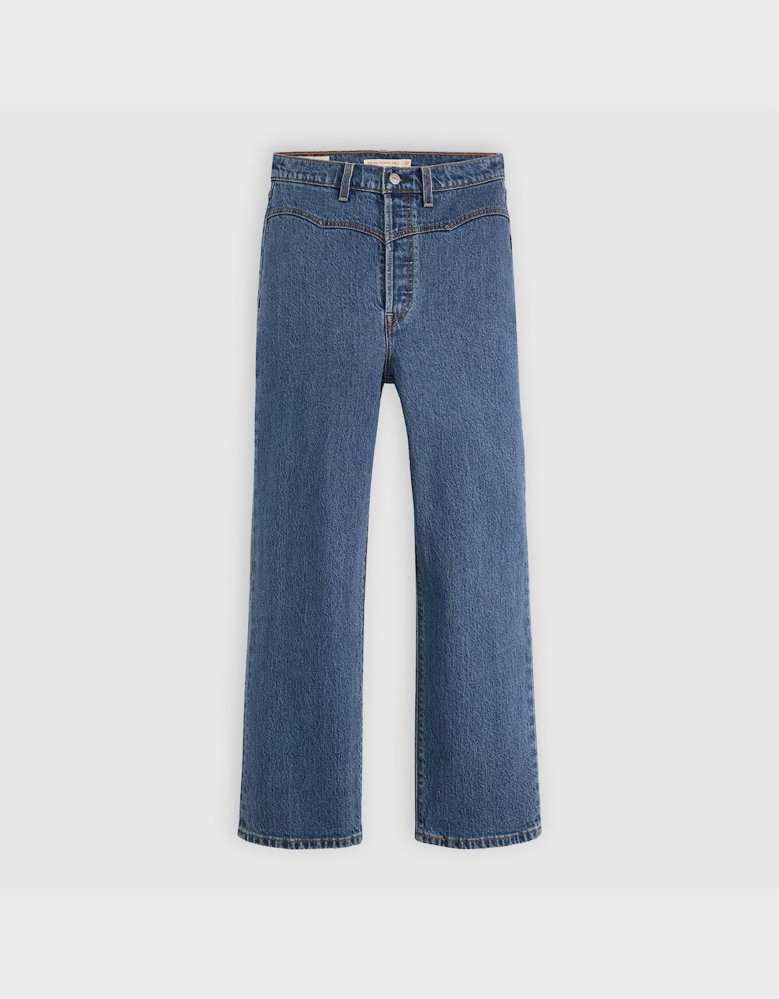 Ribcage High Rise Wide Leg Jeans