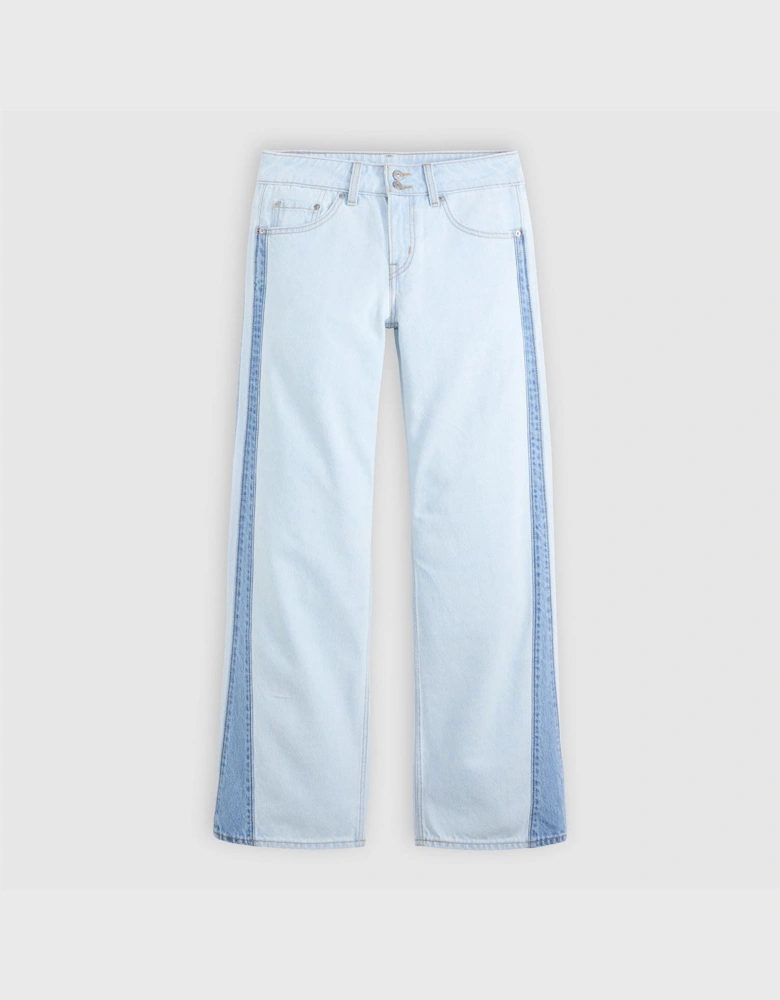 Low Rise Wide Leg Jeans