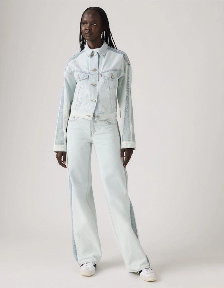 Low Rise Wide Leg Jeans
