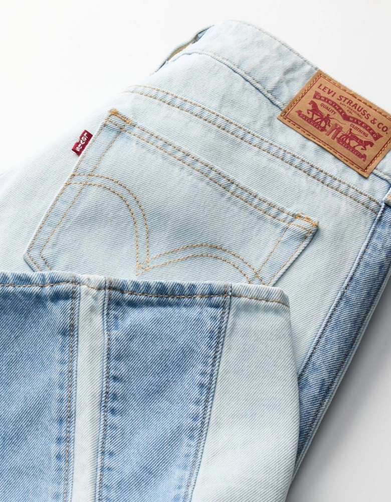 Low Rise Wide Leg Jeans