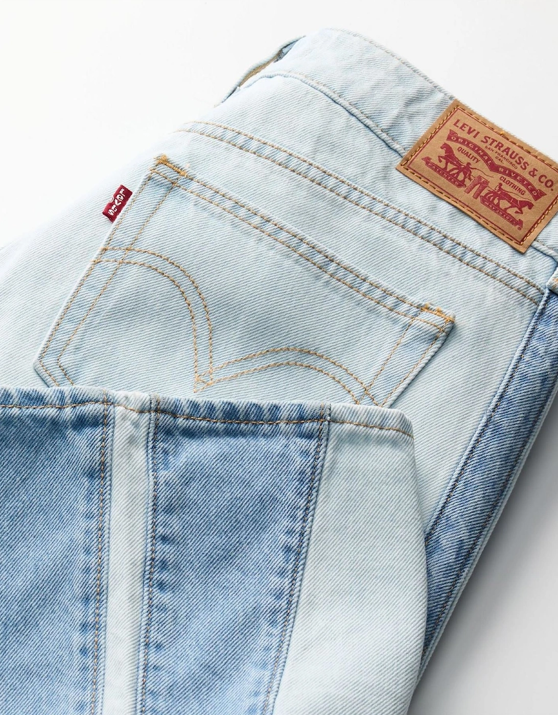 Low Rise Wide Leg Jeans