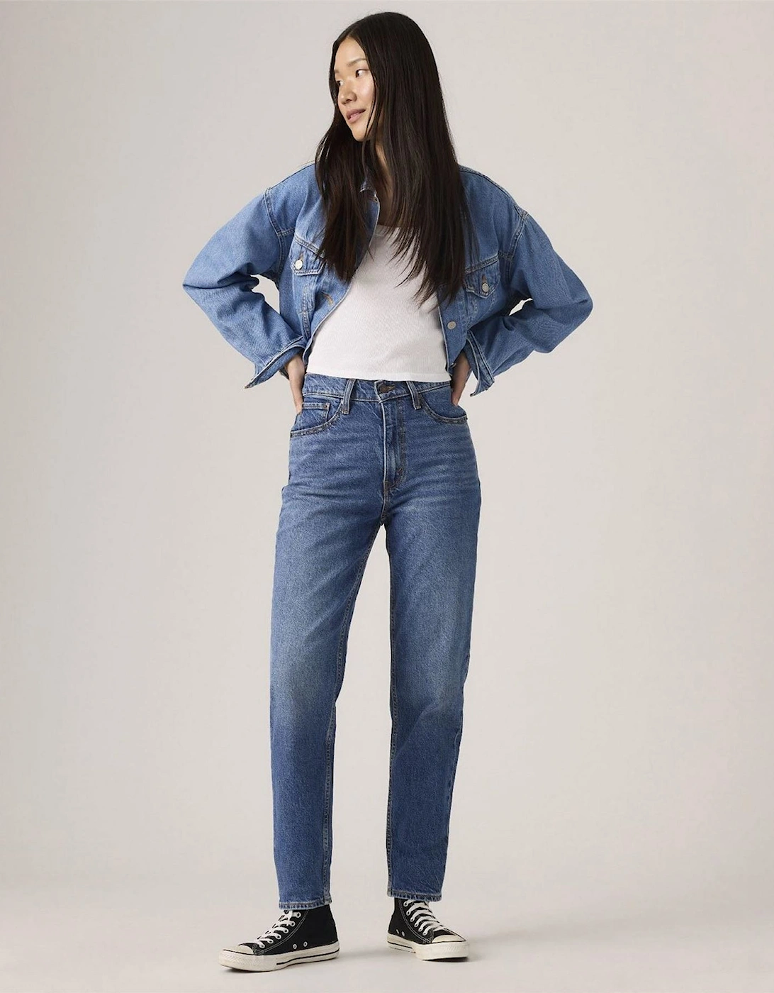 Levi's Levi's Women's 80s Tough Cookie Mom Jeans - Blue