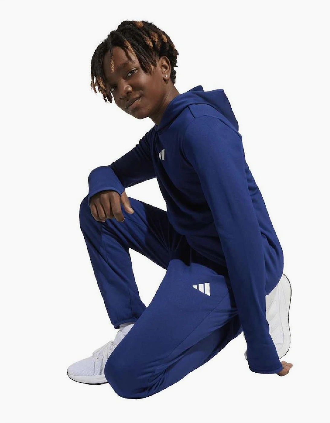 Juniors Game Solid Patterned Slim Track Pants