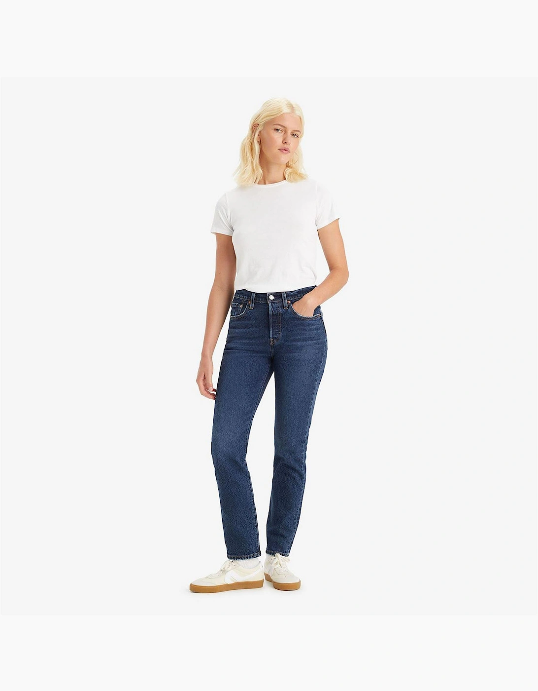 501 Five Pocket Straight Leg Jeans