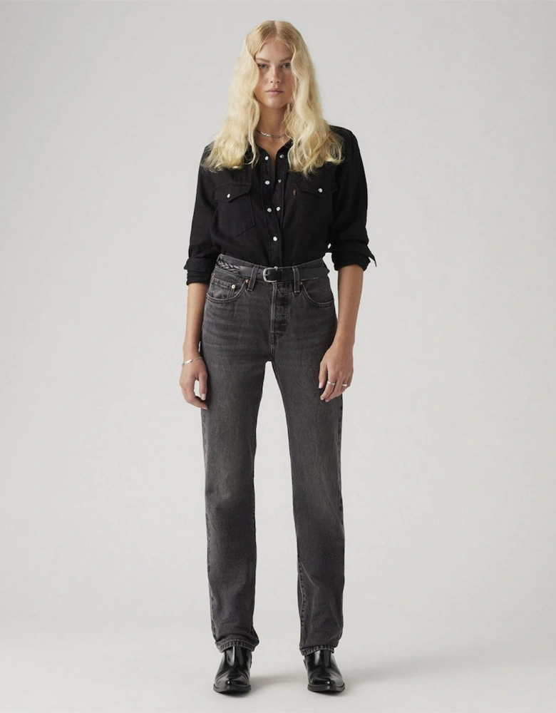 501 Five Pocket Straight Leg Jeans