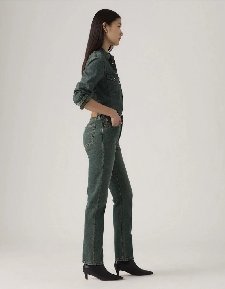501 Five Pocket Straight Leg Jeans