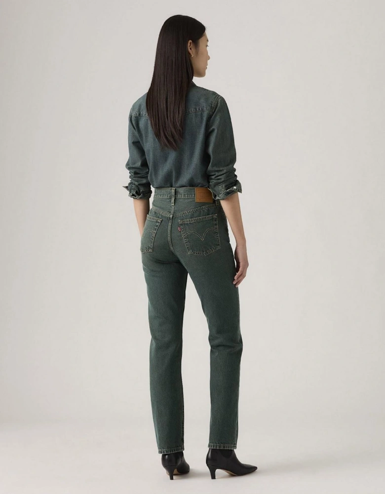 501 Five Pocket Straight Leg Jeans