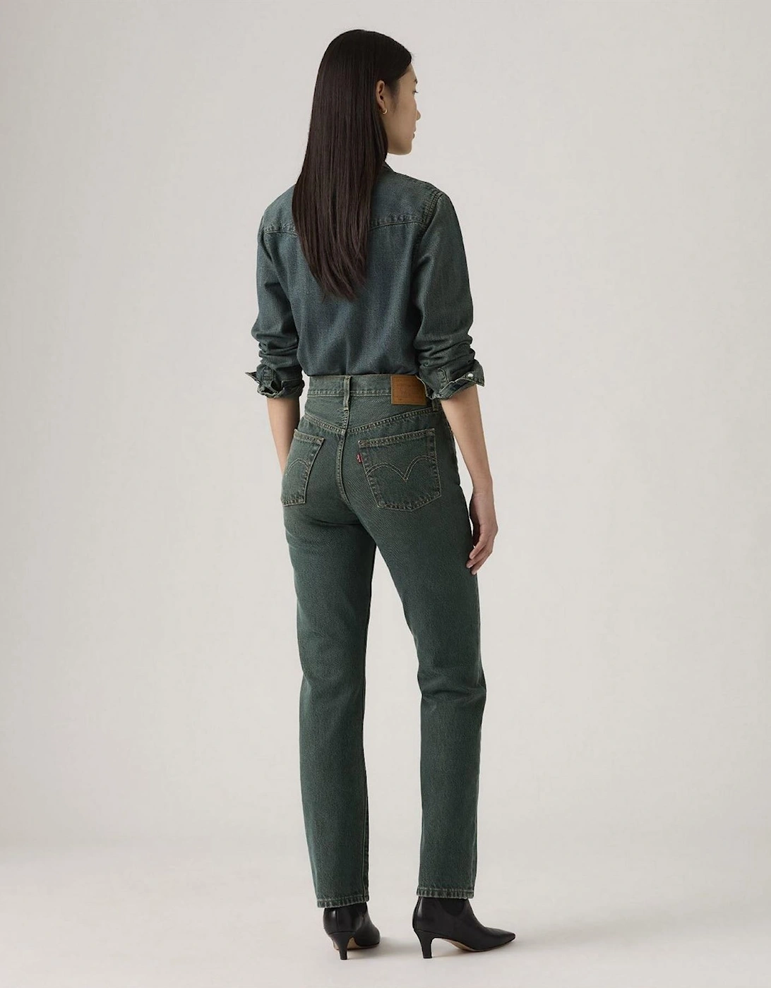 501 Five Pocket Straight Leg Jeans