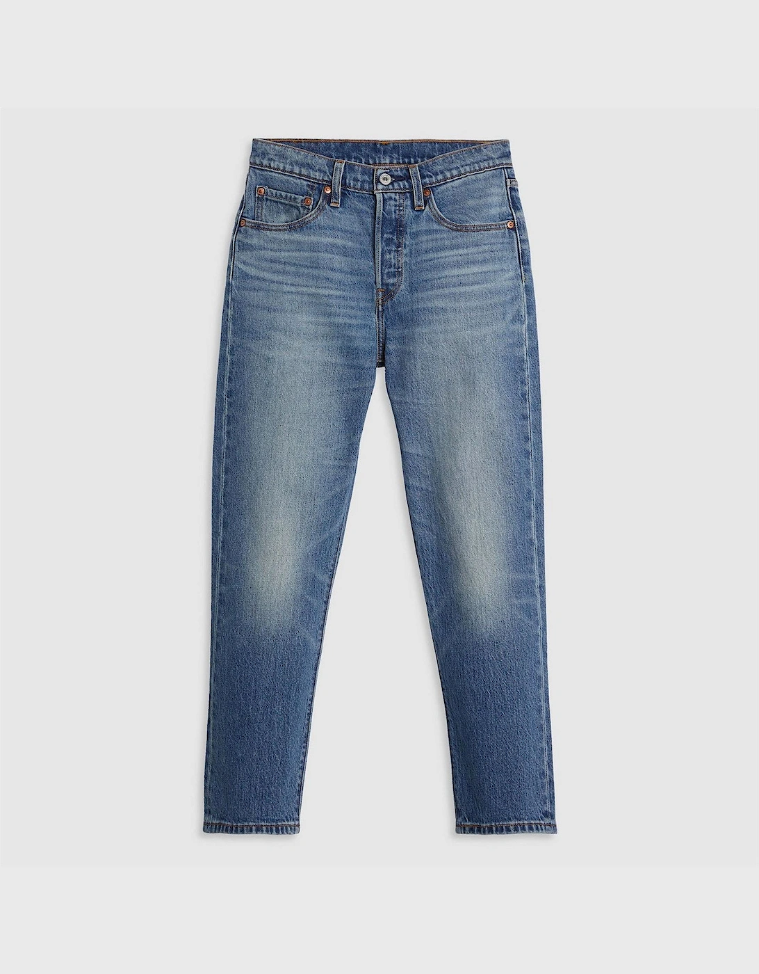 Levis Women's Blue Levi's Queen Five Pocket Straight Leg Jeans - Size 25 L30