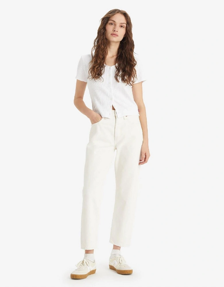 Queen Five Pocket Straight Leg Jeans