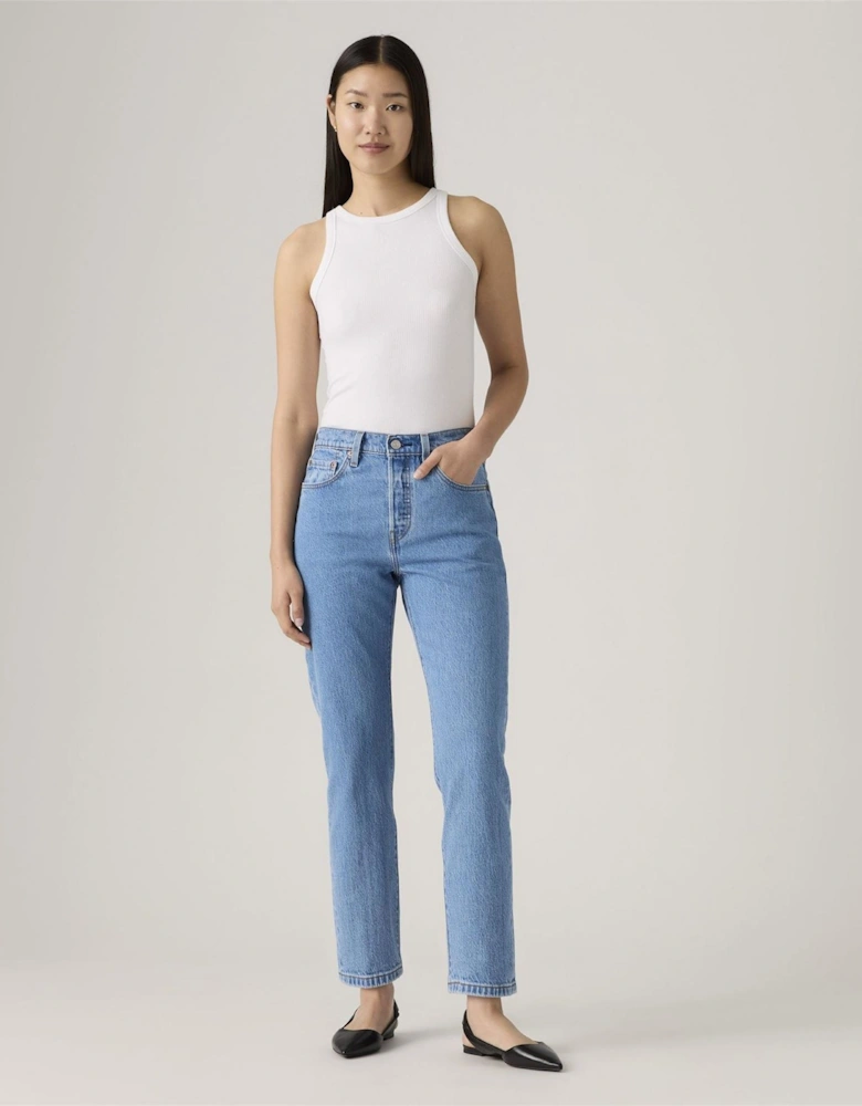 Queen Five Pocket Straight Leg Jeans
