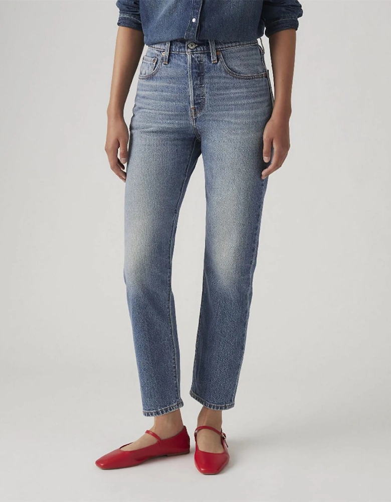 Queen Five Pocket Straight Leg Jeans