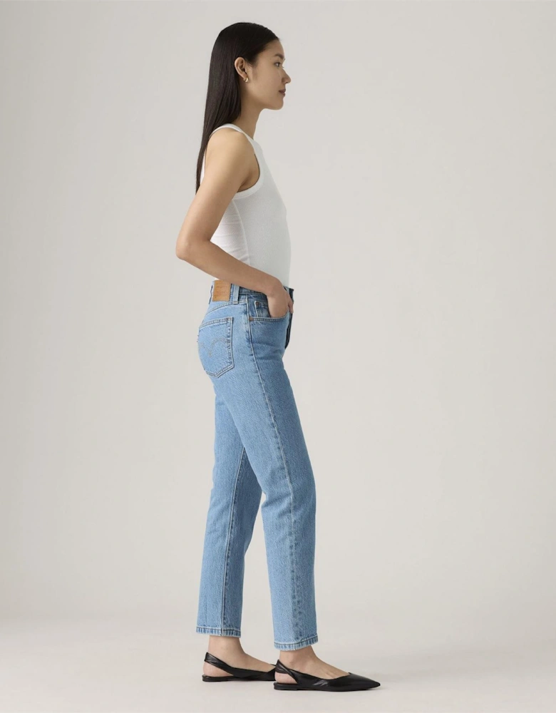 Queen Five Pocket Straight Leg Jeans