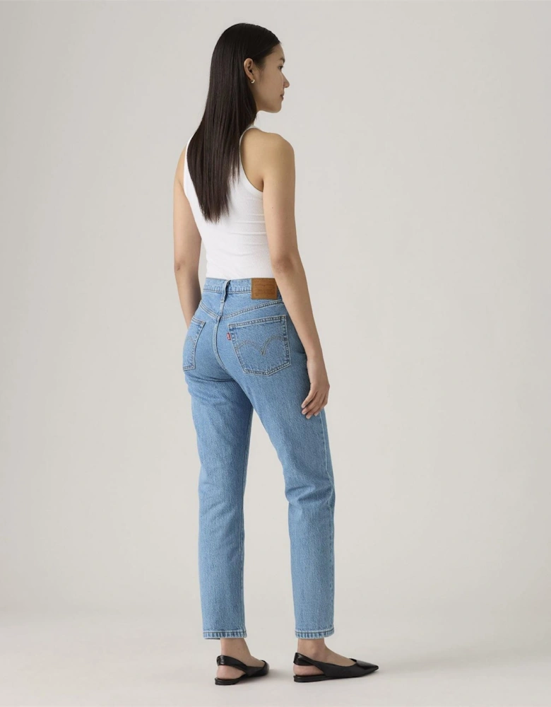 Queen Five Pocket Straight Leg Jeans